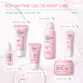 LAIKOU Sakura Skincare Set Lighten Blemishes Serum Moisturizer Fade Dark Circle Eye Cream 4PCS/5PCS/6PCS/8PCS. 