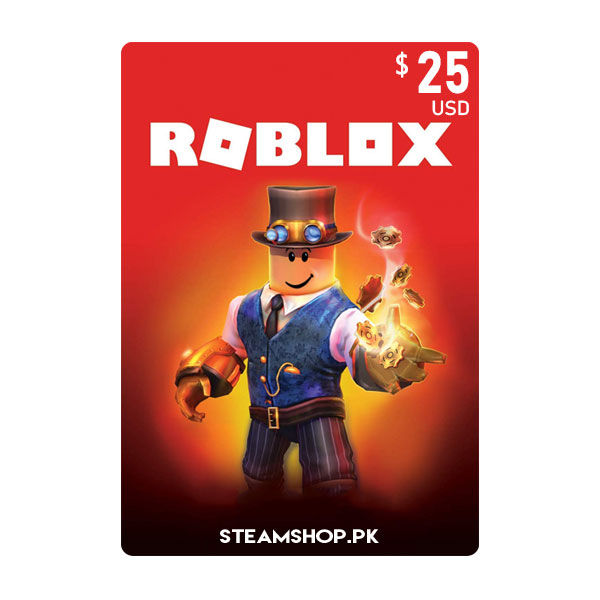 USD 25 Roblox Gift Card