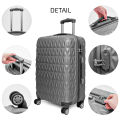 Large 28" Suitcase 4 Wheel Travel Luggage Trolley Lightweight Hand Luggage Bag Case. 