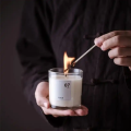 Glass Jar Scented Candle for Aromatherapy & Home Decor. 