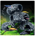 Aquarium Decoration Stone Shelter Rock Caves for Shrimp Cichlid Hiding Breeding Spawning Hideout Decoration for Territorial Fish. 