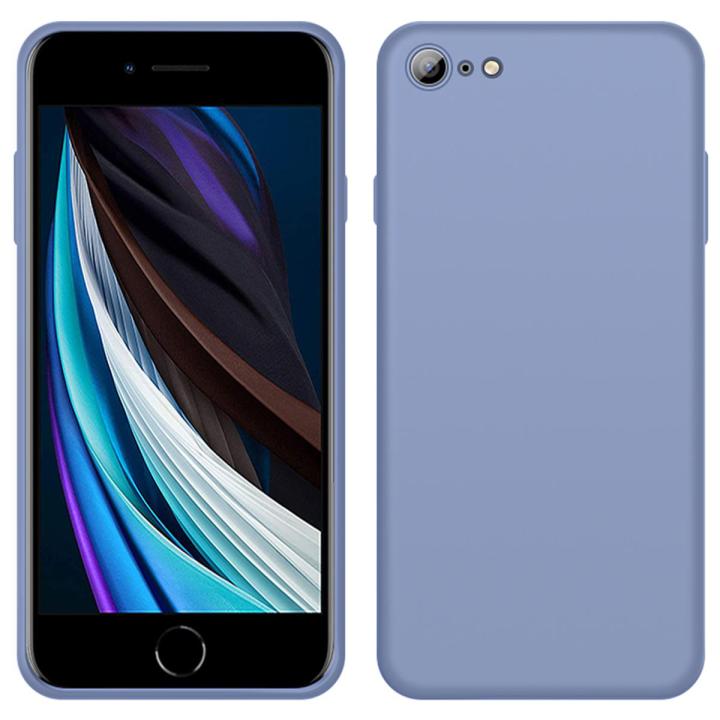 Liquid Silicone Soft Cover For Apple iPhone SE 2020 Shockproof Phone Case