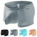 Mens Breathable Underwear Boxer Briefs Soft Shorts Bulge Pouch Underpants Dry And Comfortable Fit Non Marking Men Boxer Hot. 