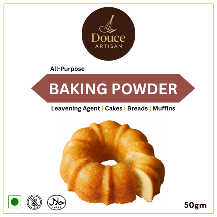 All Purpose Baking Powder 50 gm Leavening Raising Agent Cakes Breads ...