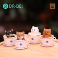 DR BEI Teacup Puppy Statue High Simulation Smooth Edge Teacup Dog Figurine. 