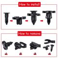 200PCS 8mm Liner Clips for Trim 01553-09321. 