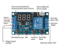 JZ 801 Timer Relay Module Switch Trigger Time Circuit Timer Cycle Adjustable. 