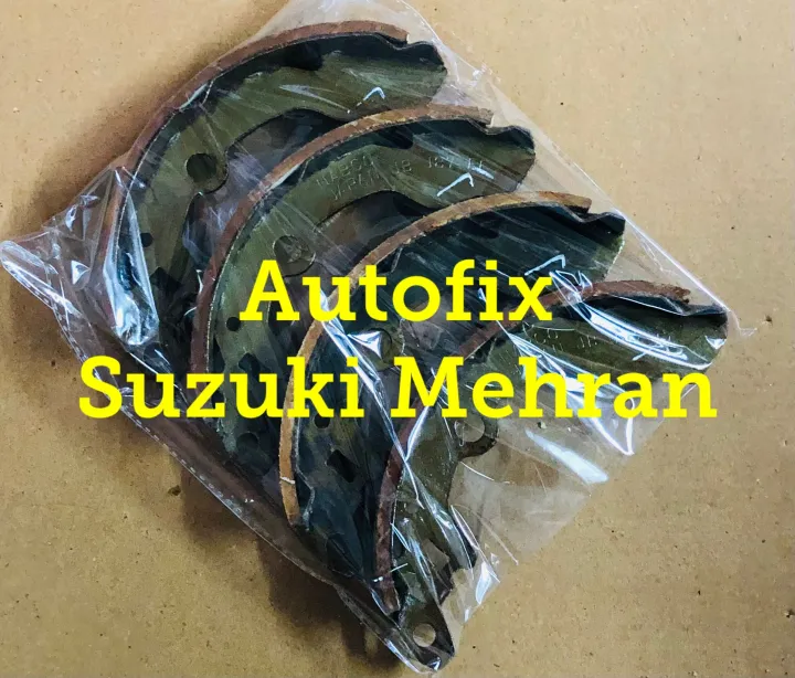 Suzuki Mehran rear brake shoe L/R (Local) 04 PCS | Daraz.pk