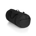 High Quality Black Leather Sports Bag. 