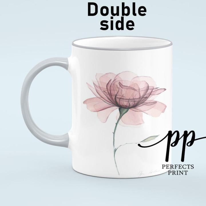 Flower Best Gift For Valentines Day Mug 330Ml