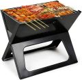Barbecue Charcoal Grill, Foldable Charcoal Grill, Ultra-Light Foldable Grill is Easy to Install, Very Suitable for Camping Outdoor Garden Party. 