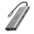 WiWU Alpha 11 In 1 Type C Multi Adapter Hub For MacBook_Notebook Laptops. 