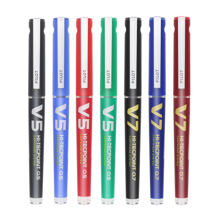Pilot Hi-Tecpoint V7 Refillable Liquid Ink Rollerball Pen  (1 Pen)