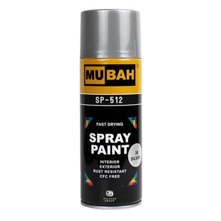 Spray Paint Mubah - Silver
