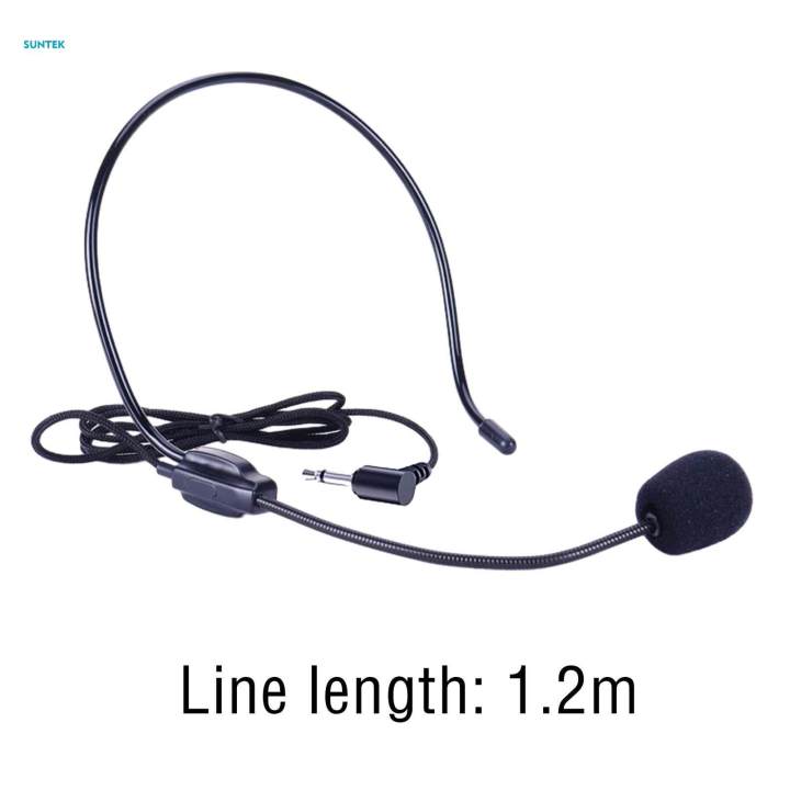 Wired%20Microphone%20Headset%20Head%20Mounted%20Headworn%20Multi%20Use%20Head%20Wear%20Mic%20for%20Video%20Recording%20Singing%20-%20Image%208