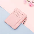 1PC Small Wallet Credit Multi-Card Holders Package Fashion PU Function Zipper Ultra-Thin Organizer Case Student Women Coin Purse. 