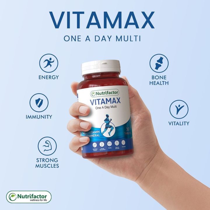 Vitamax One A Day Multi Vital Nutrients 30s.60s Tab