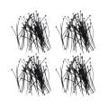 Cable Ties INDUSTRIAL QUALITY Cable Ties: 100X2.5mm Color: Black Quantity: 200 Pieces. 
