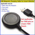 Smart Watch Magnetic Charger for t500 Plus Pro, i7 Pro Max, i9 Ultra Max Fast Charging Dock Accessory. 