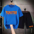 Round Neck T Shirt And Shorts For Men's With Top Imported Quality Of Summer Collection 2023. 