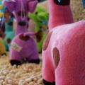 【Simple 3C】Cute Soft Toy Giraffe Plush Doll Gift kids 18cm. 