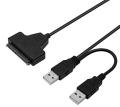 USB2.0 Easy Drive Cable to SATA Cable SATA Data Cable For 2.5 Inch SSD SATA Hard Disk support 2TB Hard Disk. 