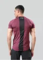 Men's T-Shirt for Gym and Workout - Maroon. 