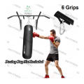 High Quality 6 Grips Wall Mounted Pull Up Bar/Chin up bar (Boxing Bag Not Included)). 