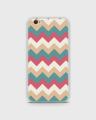Oppo A39 Cover in Hybrid Soft Case cover Tpu  Zigzag Pattern - 1cover2372. 