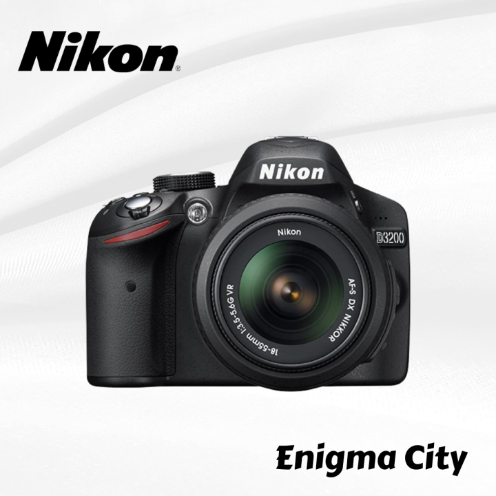 Nikon%20D3200%2024.2%20MP%20Dslr%20With%2018-55mm%20f/3.5-5.6%20Auto%20Focus-S%20DX%20VR%20NIKKOR%20Zoom%20Lens%20(Black)%20-%20Image%202