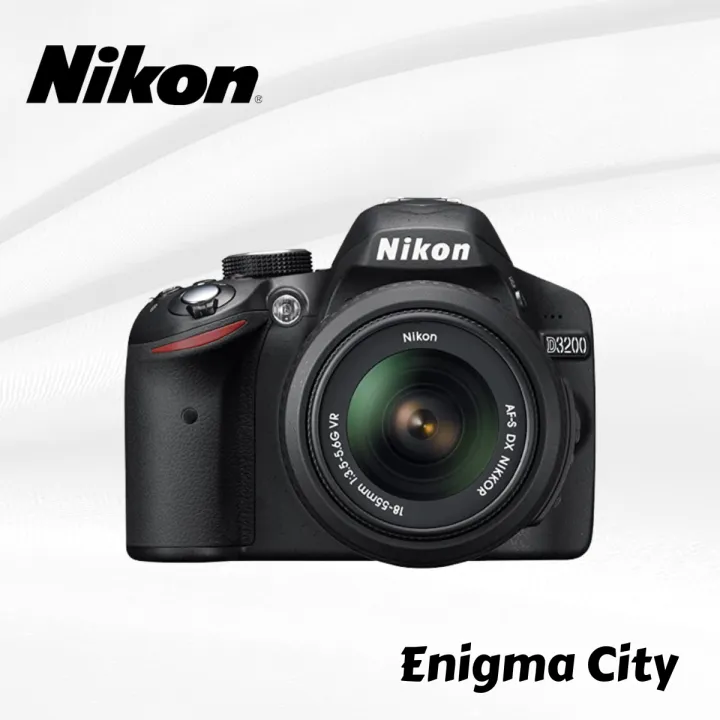 Nikon%20D3200%2024.2%20MP%20Dslr%20With%2018-55mm%20f/3.5-5.6%20Auto%20Focus-S%20DX%20VR%20NIKKOR%20Zoom%20Lens%20(Black)%20-%20Image%202