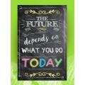 Your Favourite Qoutes Poster A4 Size Custom. 