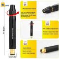 Portable Water Sprayer Nozzle Adjustable, High Pressure Car Washing Garden Hose Sprinkler System, Car Wash Watering Water Spray Nozzle Copper Core Pressure Booster Nozzle. 