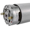 RS550 21V DC Motor with Single Speed 9 Teeth and High Torque for Electric Drill / Screwdriver. 
