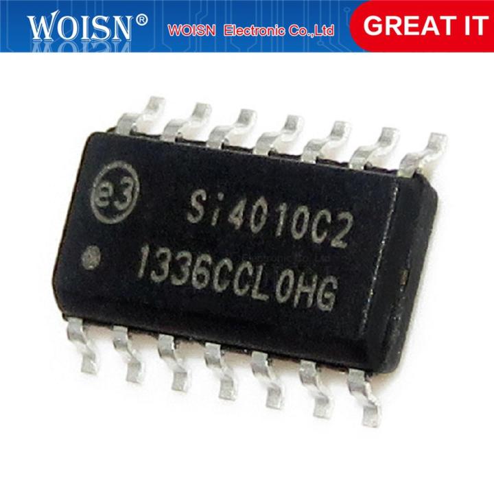2 pcs/lot SI4010-C2-GSR SI4010C2 SI4010 SOP-14 In Stock