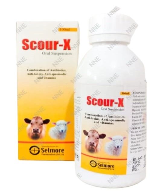Scour- X Anti-Diarrheal For Large & Small Animals