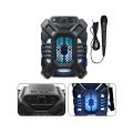 KTX 1222 6.5"inch Portable Bluetooth Wireless Speaker With FREE Wired Mic/Rechargeable Big Sound System Loud Speaker/High Stereo Bass & Woofer Home MP3 Player Mobile Speaker for PC Computer & Laptop/Support USB, SD Card, FM Radio. 