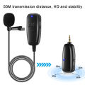Wireless Microphone Lavalier Lapel Microphone Interview Microphone for iPhone Android Phone iPad DSLR PC Laptop Youtube Live. 