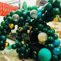 Pack of 100 ShiningMulticolor Birthday Party Decorations Golden Balloons. 