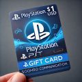 PSN USA $1 Gift Card – PlayStation Network Wallet Top-Up | Instant Digital Code for PS4 & PS5. 