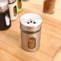 2 Pcs Glass Storage Salt and Pepper Shakers/Herb and Spice Container Shaker Seasoning Bottle/Glass Spice Containers Bottles Jars. 