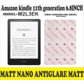 AMAZON KINDLE BOOK 6 INCH SCREEN MATTE PROTECTOR ANTI GLARE 9H FLEXIBLE PROTECTOR. 