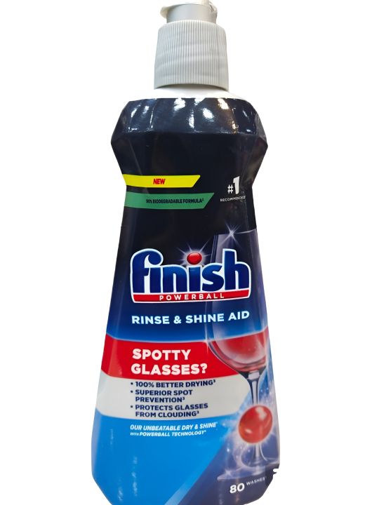 Finish Dishwasher Rinse & Shine Aid - 400ml