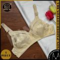 BIN-B Lace Line Cotton Bra 1 Piece for Women Girls| Non Padded Ladies Brazier| Undergarments- Cotton Brazzer for Girls. 