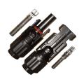 Solar Panel Connector 99.9% Pure Copper || MC4 Connector For All Solar Panels (Male + Female) Pure Copper. 