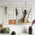 Large Wall Grid Home Décor Metal Grid wall hanging Office Storage and Organizer Photo grid Plant Hanging Minimalistic Aesthetic Desk Decorations. 