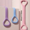1pcs High-Elastic Resistance Bands for Fitness & Elastic Yoga Resistance Band for Back Stretch - Exercise - Multifunctional Figure 8 Chest Expander with Non-Slip Massage Handles for Home & Gym Workouts. 