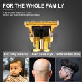 Vintage T9 Trimmer Professional Dragon Style Metal Rechargeable Electric Hair Clipper Cutting Machine. 