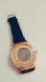 Watch for girls|woman|ladies|gift|Black and Gold Women's Analog Wristwatch with Crystal Detailing. 