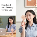 Mini Fan - Portable USB Rechargeable mini fan & Handheld Electric Fan for Students, girls and Office  | Mini Fan Quiet Operation Portable Energy-saving Lightweight USB Rechargeable Plastic Handheld Fan Multi-purpose Pocket Fan - 1 Pc. 